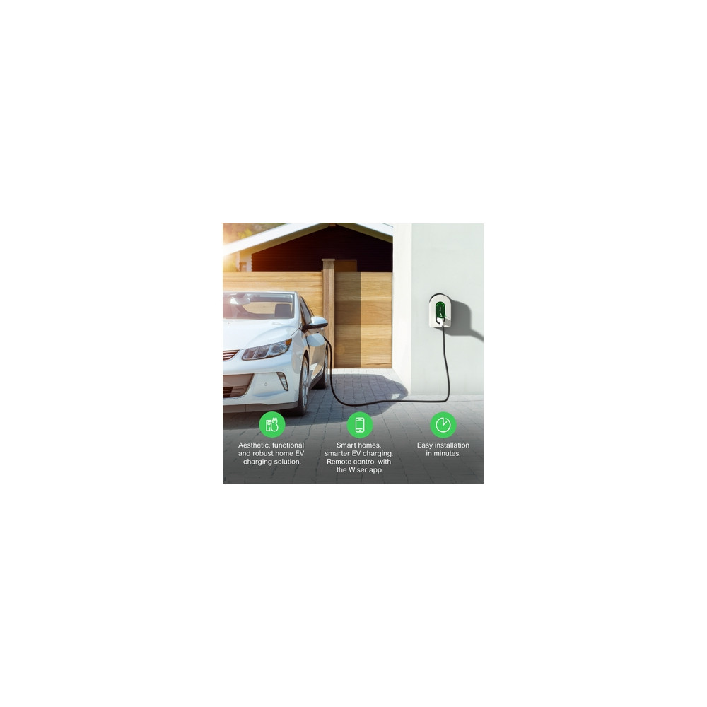 Produktbild för Schneider Electric EVA2HPC3, Vit, Vägg, Plast, Fel, Status,...