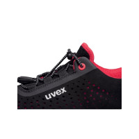 Produktbild för Uvex 1 G2, Unisex, Vuxen, Säkerhetsskor, Svart, Röd, EN, ESD...