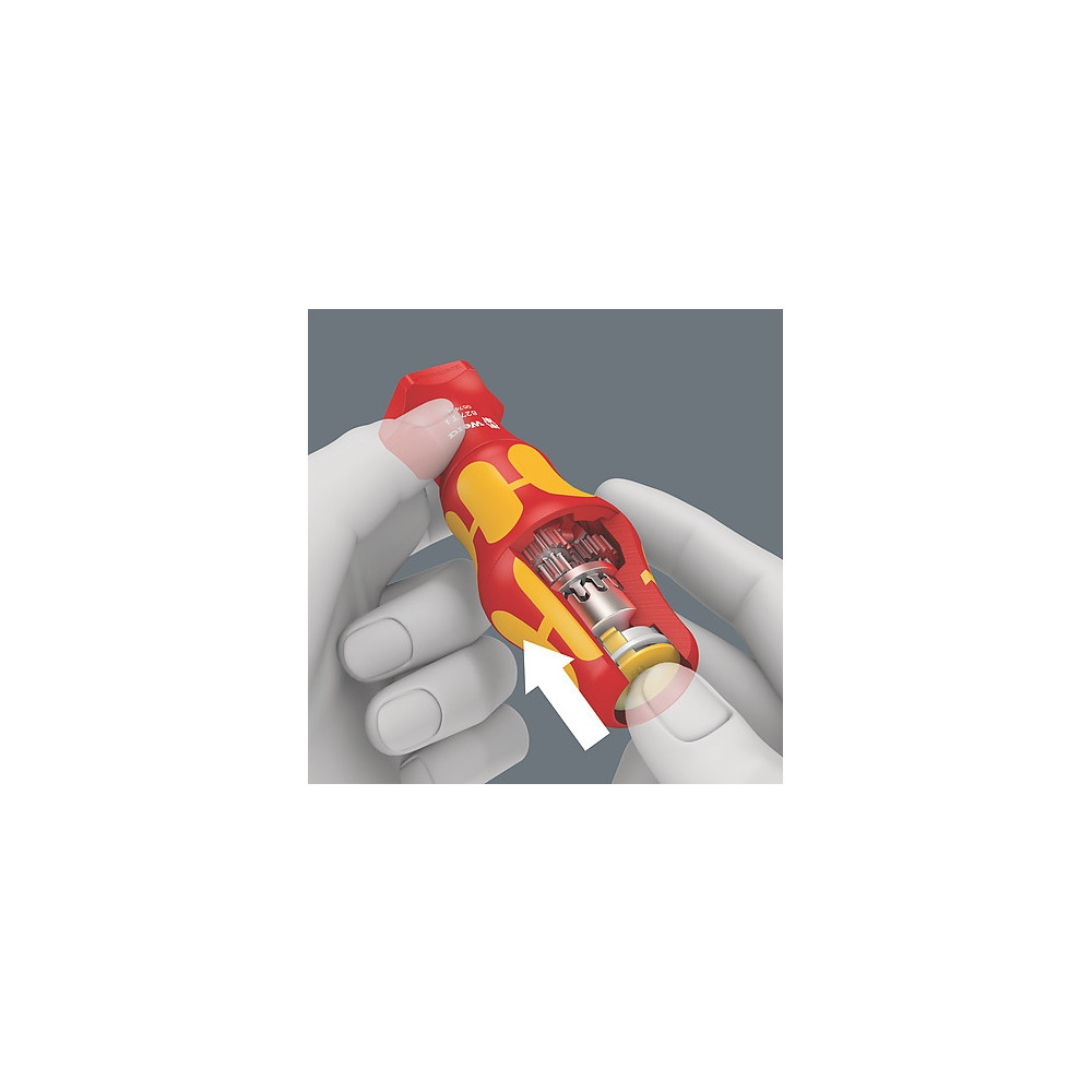 Produktbild för Wera verktygssats KRAFTFORM KOMPAKT TURBO I 1 TOOL FINDER 16...