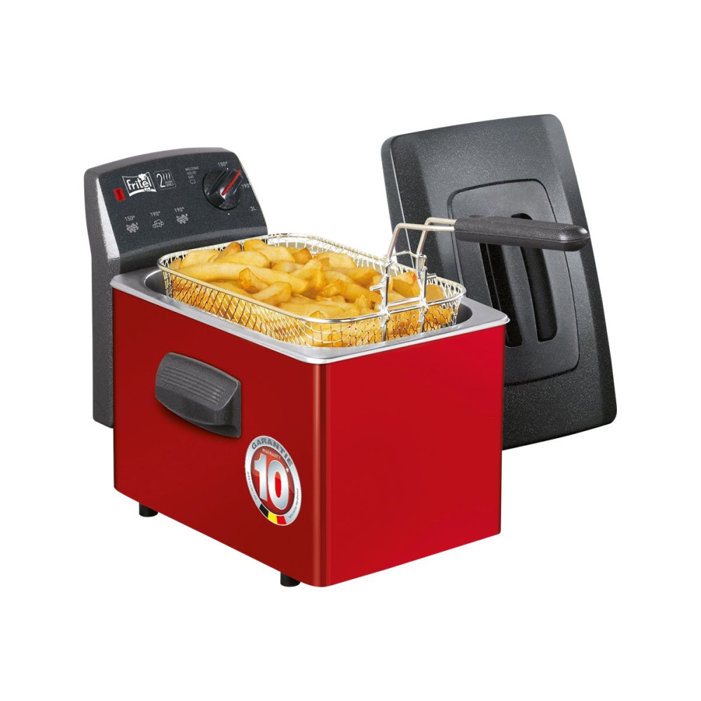 Produktbild för FRITEL TURBO SF 4153 - fritös - svart/röd/grå