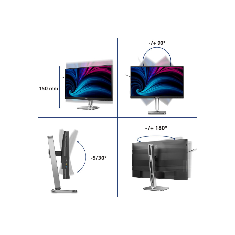Produktbild för Philips 27B2U6903 - 6000 Series - LED-skärm - 27"