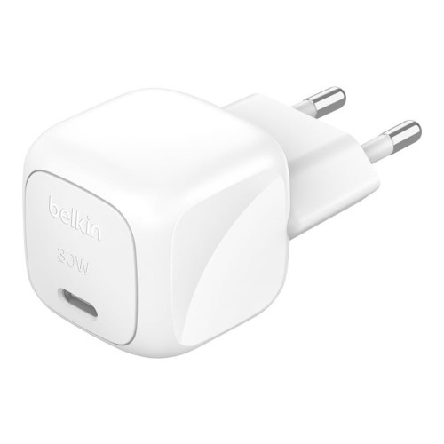 Belkin Components Belkin BoostCharge strömadapter - kompakt - USB-C - 30 Watt