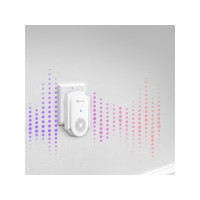 Produktbild för EZVIZ CH1, Vit, Trådlös, 2,4 GHz, 802.11b, 802.11g, Wi-Fi 4...