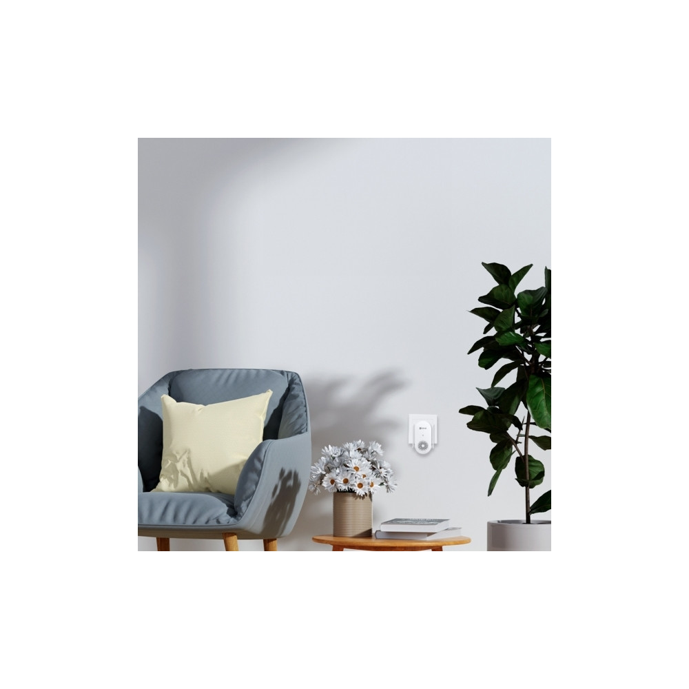 Produktbild för EZVIZ CH1, Vit, Trådlös, 2,4 GHz, 802.11b, 802.11g, Wi-Fi 4...