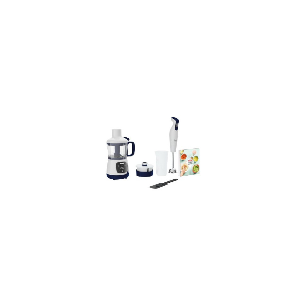 Produktbild för Tefal Yummy Gourmet HB55W430 - handmixer - vit / blå