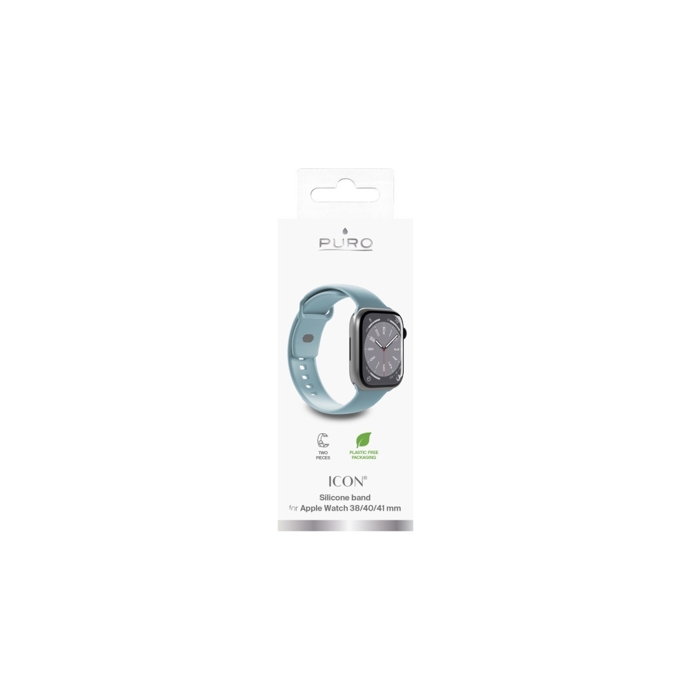 Produktbild för PURO ICON, Klockarmband, Apple, Apple Watch 38-40-41mm, Sili...
