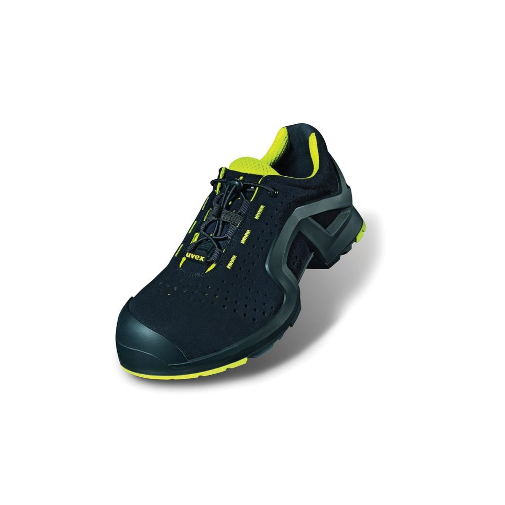 Produktbild för Uvex 85142, Unisex, Vuxen, Säkerhetsskor, Lime, Svart, P, S1...