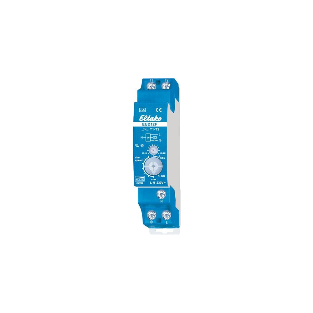 Produktbild för Eltako 21100830, Dimmer, Monterbar, Knappar, Grå, Plast, IP2...