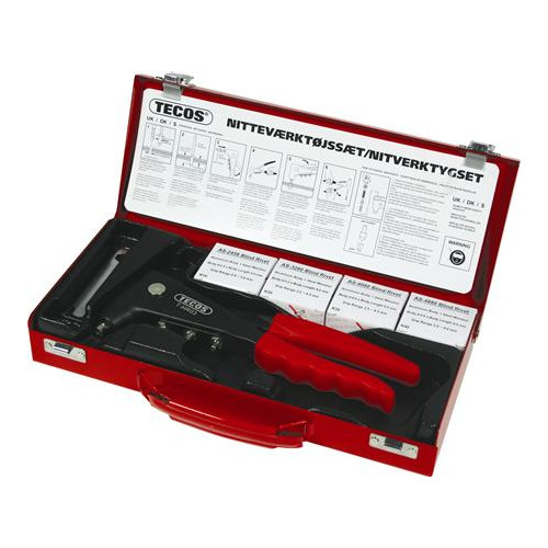 WARECO Nitsats med nitar T-HR03med 180 nitar i 2,4x5,83,2x8,0