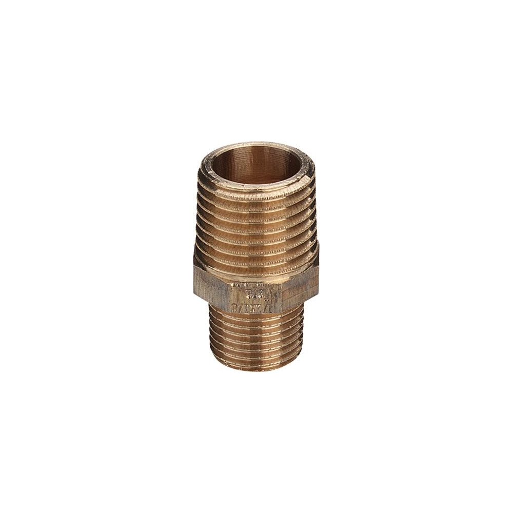 Produktbild för VIEGA reduktionsnippel 1 1/4x3/4", rödgods, kantad, med R-gä...