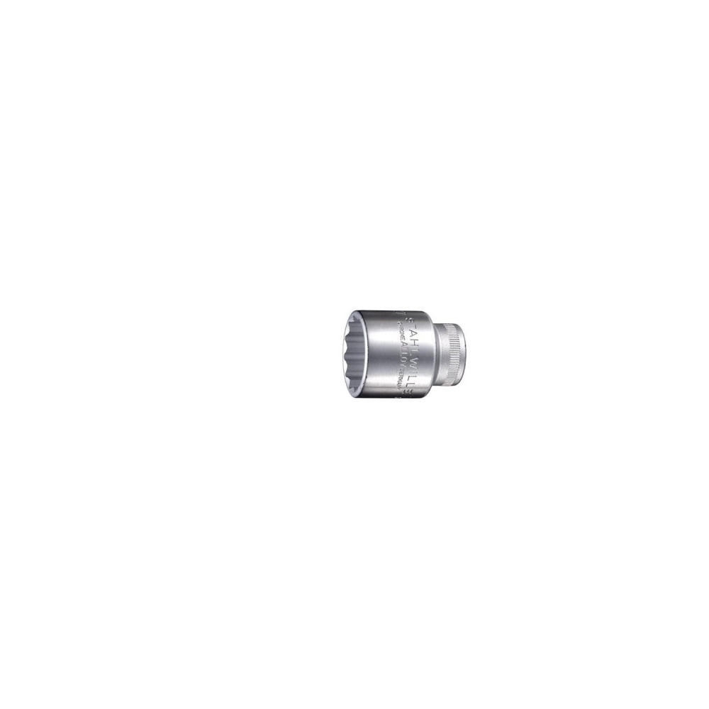 Produktbild för STAHLWILLE 03010010, 1 styck, 12-punkts, Rostfritt stål, Ros...