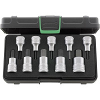 Produktbild för Stahlwille 54/10 KN 96031508 Unbrako Top skiftnyckel bitsats...