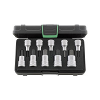 Produktbild för Stahlwille 54/10 KN 96031508 Unbrako Top skiftnyckel bitsats...