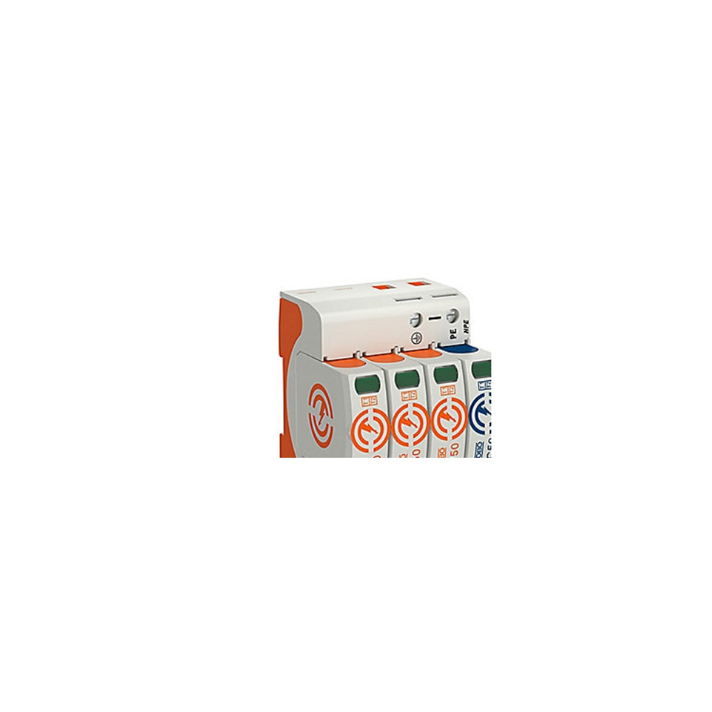 Produktbild för Obo Bettermann V50-3+NPE-280, 230 V, 80000 A, 1300 V, Orange...