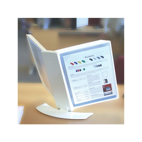 tarifold Registersystem Tarifold A4 bordstander hvid