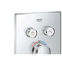 Produktbild för GROHE Grohtherm Smartcontrol Inbyggd termostat med 2 ventile...