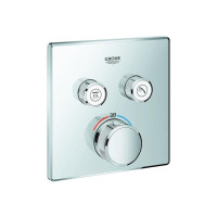 Produktbild för GROHE Grohtherm Smartcontrol Inbyggd termostat med 2 ventile...