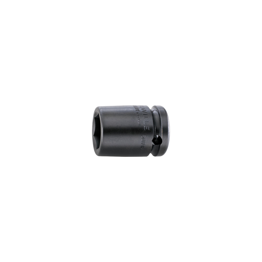 Produktbild för STAHLWILLE 23010030, Slaghylsa, Svart, 2 huvuden, 1/2", Metr...