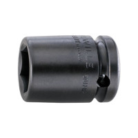 Produktbild för STAHLWILLE 23010030, Slaghylsa, Svart, 2 huvuden, 1/2", Metr...