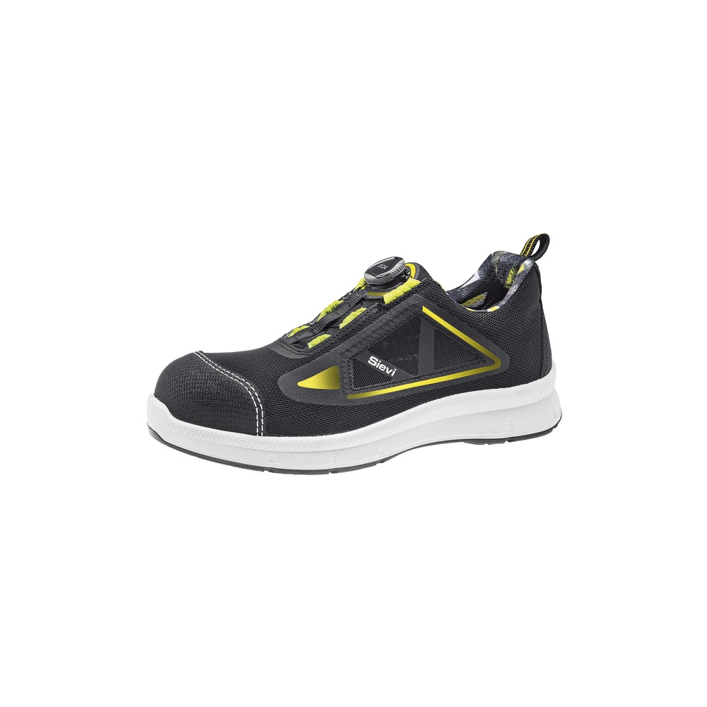 Produktbild för Sievi Racer Free Roller S1P, Unisex, Säkerhetsskor, Gul, Sva...