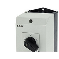 Produktbild för Eaton T3-4-8410/I2, Vippströmställare, 3P, Svart, Vit, IP65,...
