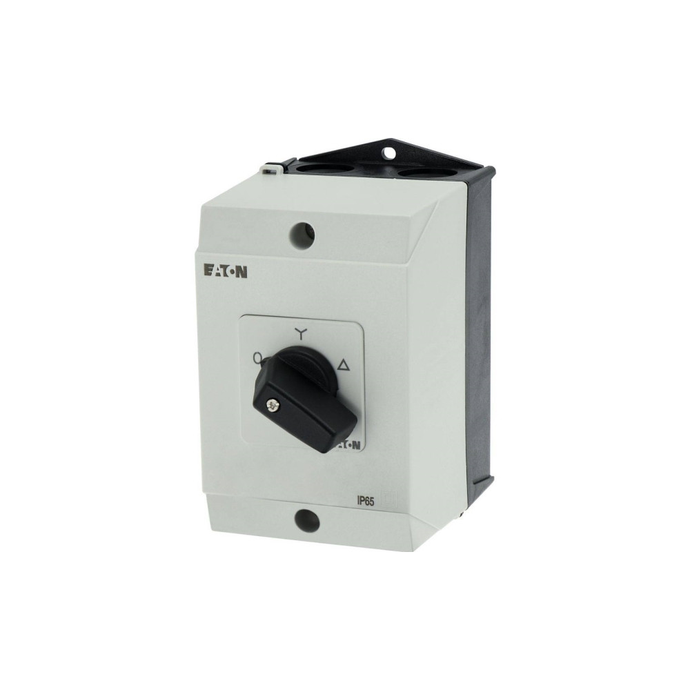 Produktbild för Eaton T3-4-8410/I2, Vippströmställare, 3P, Svart, Vit, IP65,...