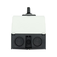 Produktbild för Eaton T3-4-8410/I2, Vippströmställare, 3P, Svart, Vit, IP65,...
