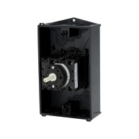 Produktbild för Eaton T3-4-8410/I2, Vippströmställare, 3P, Svart, Vit, IP65,...
