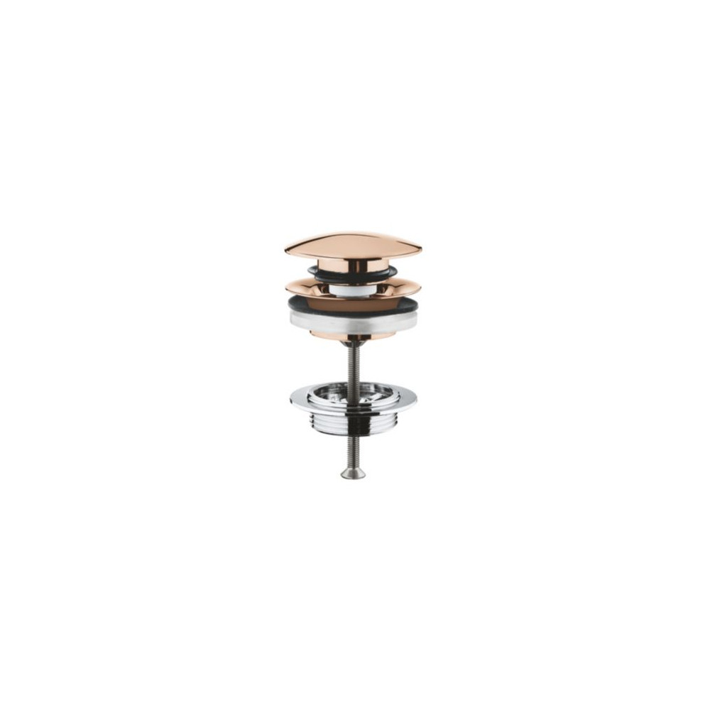 Produktbild för GROHE push-up bottenventil Warm Sunset 65807DA0 avloppsbesla...