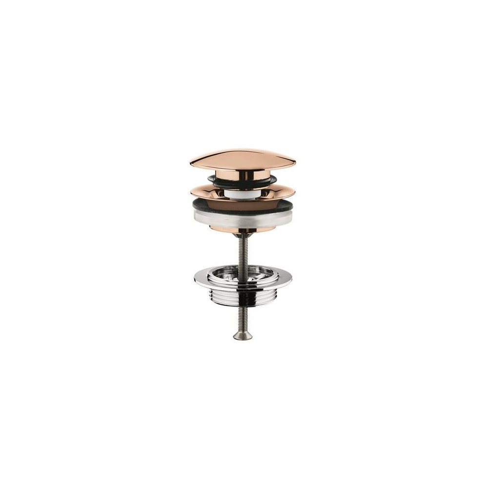 Produktbild för GROHE push-up bottenventil Warm Sunset 65807DA0 avloppsbesla...