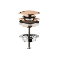 Produktbild för GROHE push-up bottenventil Warm Sunset 65807DA0 avloppsbesla...