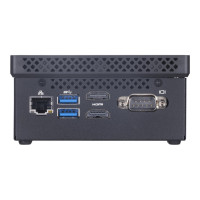 Produktbild för Gigabyte BRIX GB-BLPD-5005R (rev. 1.0) - Ultra Compact PC Kit - Pentium Silver J5005 1.5 GHz - 0 GB - ingen HDD