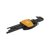 Produktbild för Bahco BE-9678, Insexnycklar med L-handtag, set, Metrisk, 9 s...