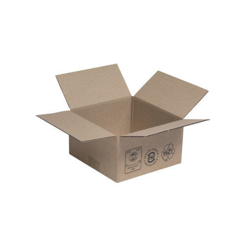 LRCCS Standardkartong, 1-lagers, HxBxD 110 x 200 x 200 mm, 25 st/f...