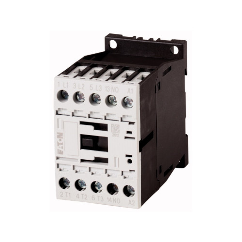 Eaton Corporation Eaton DILM12-10(230V50/60HZ), Kontaktor, Sort, Hvid, IP20, 4...