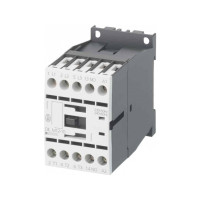 Produktbild för Eaton DILM12-10(230V50/60HZ), Kontaktor, Sort, Hvid, IP20, 4...