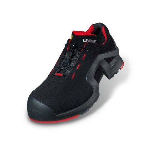 Uvex Uvex 85162, Unisex, Vuxen, Säkerhetsskor, Svart, Röd, ESD, S...