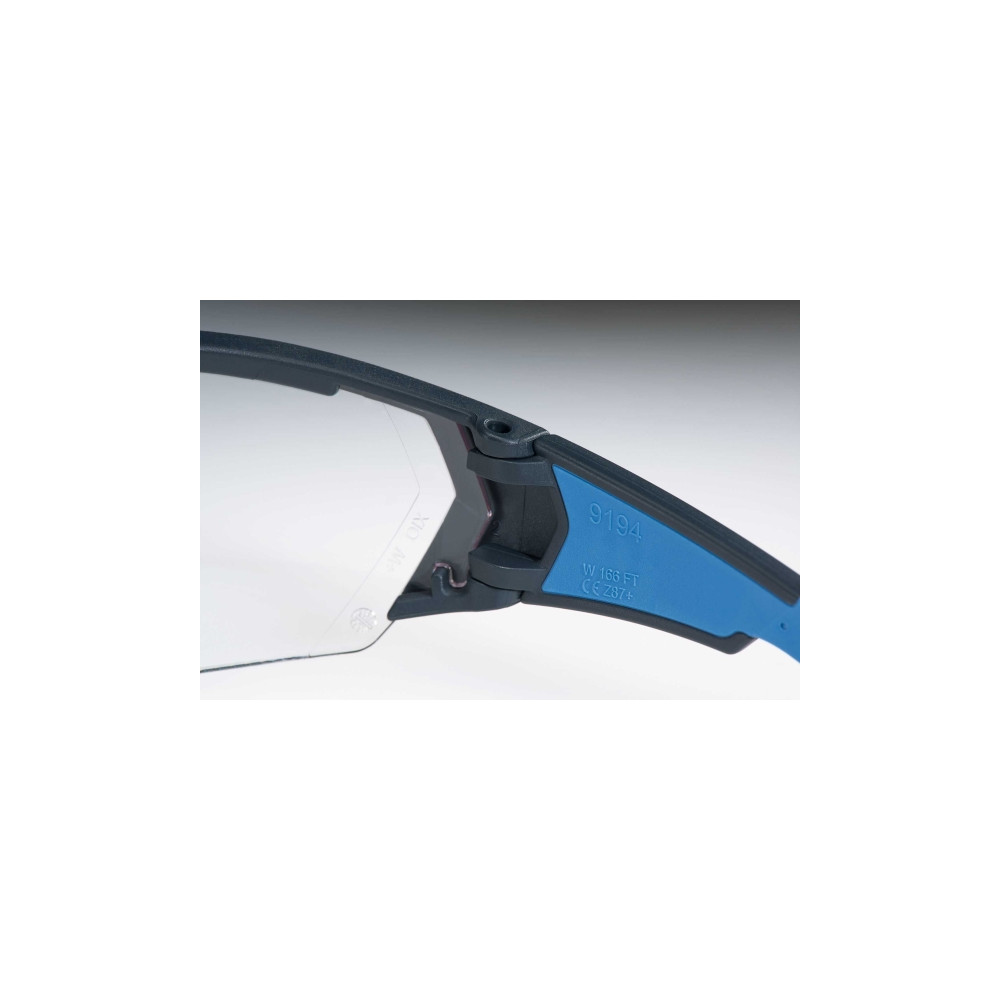 Produktbild för Uvex 9194885, Skyddsglasögon, Grå, Svart, Polykarbonat, 1 st...