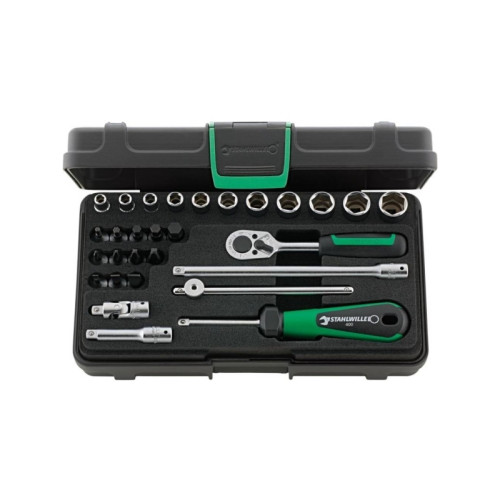 Stahlwille 40/23/6 KN 96011136 Set med toppnycklar 1/4 (6,3... - Handverktyg