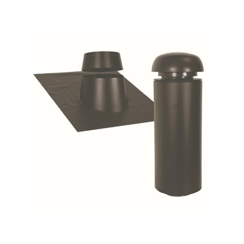 SABETOFLEX SABETOFLEX takhuv 160 längd 600 mm taklutn. 10-32° svart/sva...