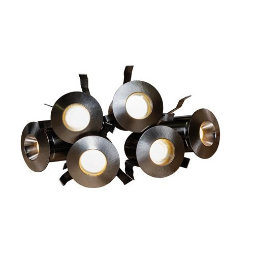 Solar Plus Heatspot G2 Kit BS 2.700K, bastu downlight, 6x20lm, kit-effe...
