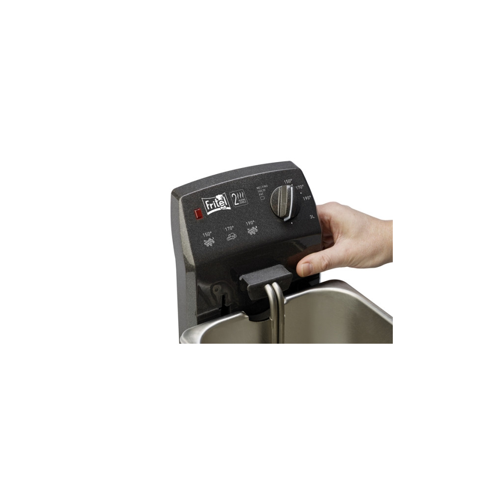 Produktbild för Fritel SF 4152, Fritös, 3 l, 1,2 kg, 150 ° C, 190 ° C, 4 per...