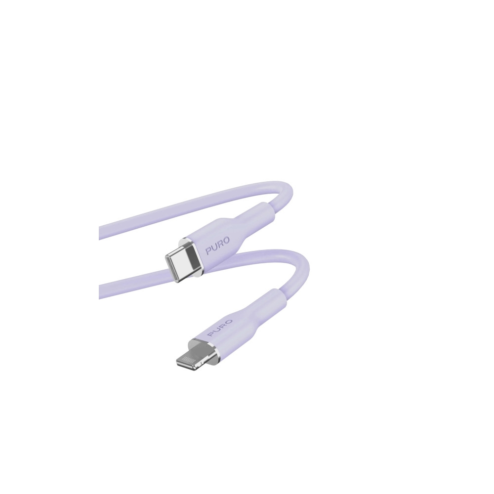 Produktbild för PURO PUCAPLTUSBCICONLVD, 1,5 m, Lightning, USB C, Hankopplin...