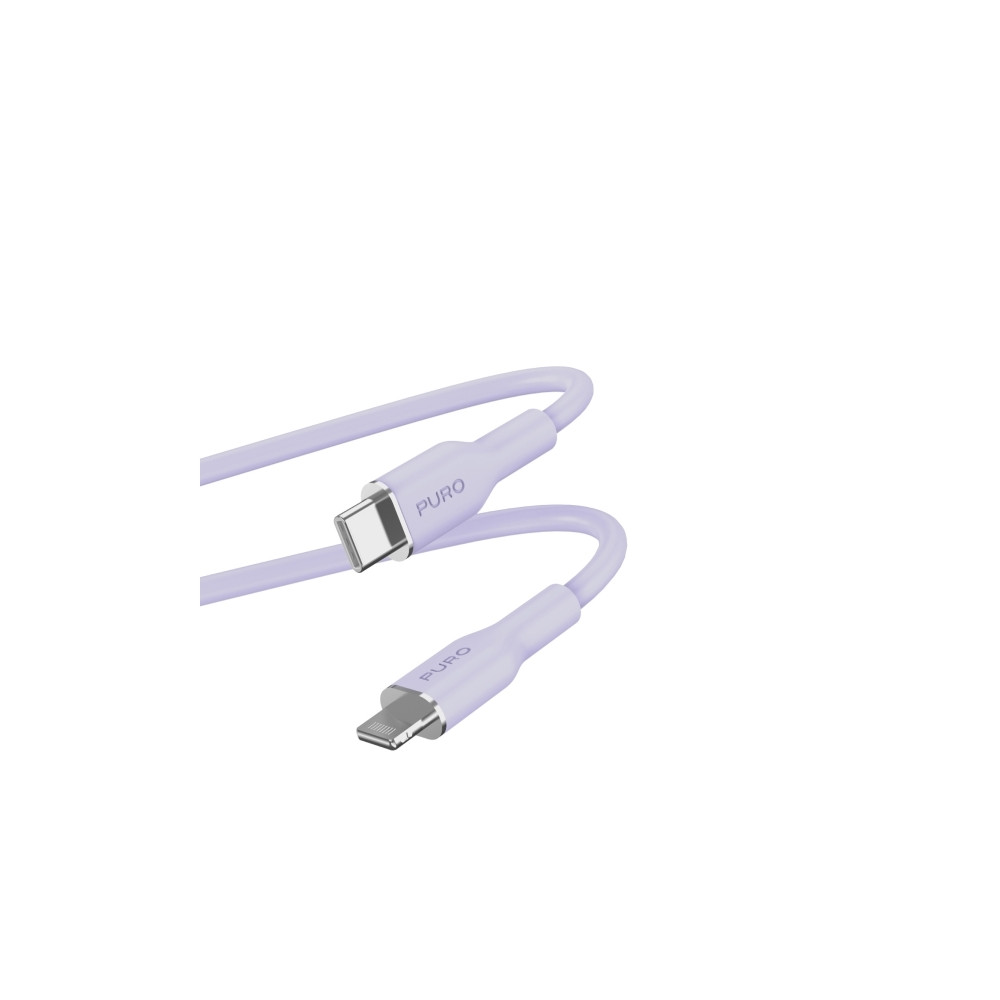 Produktbild för PURO PUCAPLTUSBCICONLVD, 1,5 m, Lightning, USB C, Hankopplin...