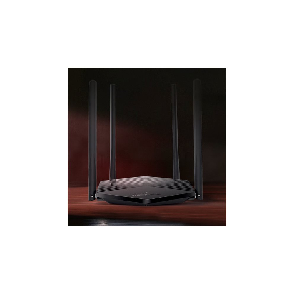 Produktbild för Mercusys MR60X V2 - trådlös router - Wi-Fi 6 - skrivbordsmodell