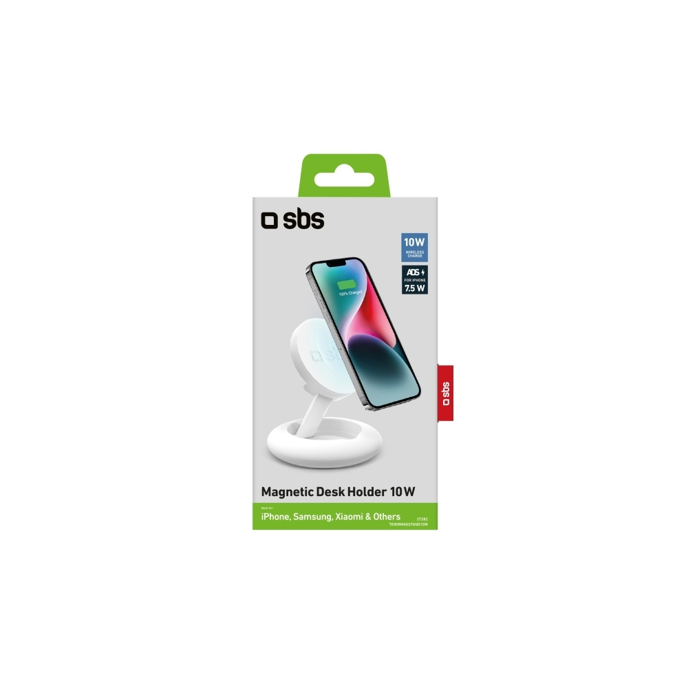 Produktbild för SBS TEWIRMAGSTAND10W, Mobiltelefon / smartphone, Active-håll...