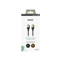 Produktbild för Sinox SHD03072, 2 m, HDMI Typ A (standard), HDMI Typ A (stan...