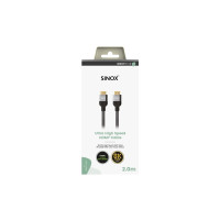 Produktbild för Sinox SHD03072, 2 m, HDMI Typ A (standard), HDMI Typ A (stan...