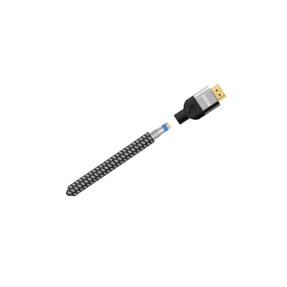 Produktbild för Sinox SHD03072, 2 m, HDMI Typ A (standard), HDMI Typ A (stan...
