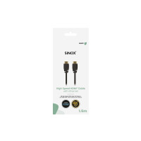 Produktbild för Sinox SOE03062, 1,5 m, HDMI Typ A (standard), HDMI Typ A (st...